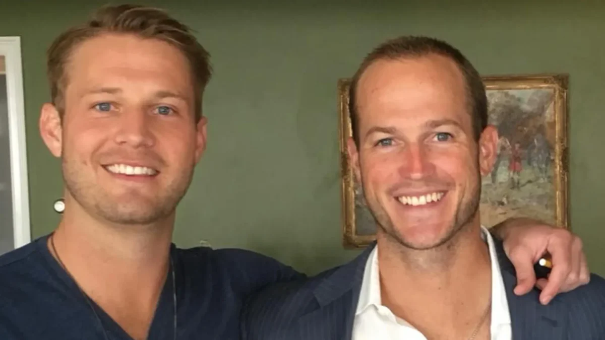 Zach Hickerson and his brother Brian. CREDIT: TMZ
