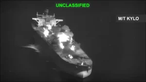 US strikes three Iranian oil tankers.