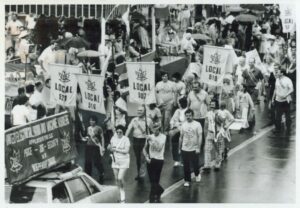 Workers March In Toronto