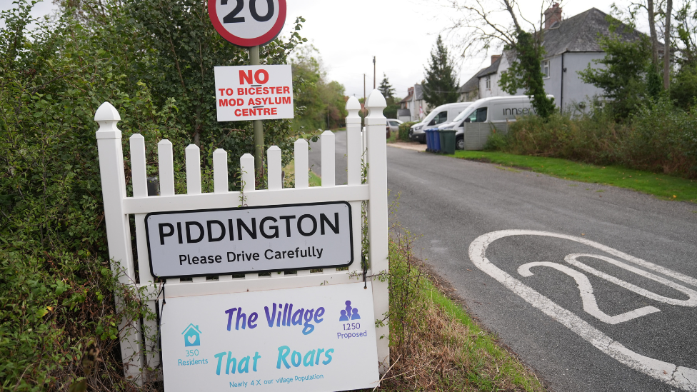Piddington votes on leaving the UK over asylum centre