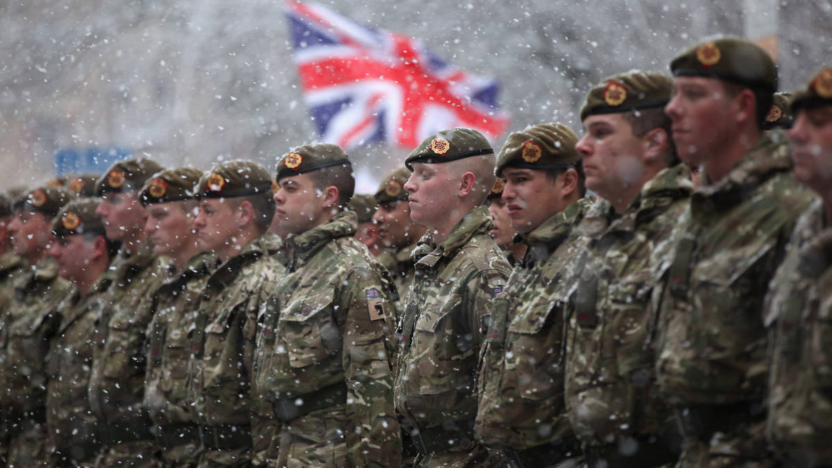 Britain is preparing to mobilise Army veterans. Credit: Getty Images