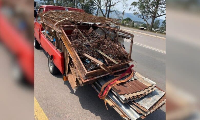 South Africa's AARTO seizes "coffin on wheels" bakkie in KZN