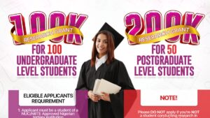 ₦20m Grooming Centre University Grant Opens for Nigerian Students