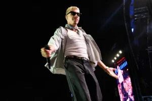 Macklemore performing in France in August Arnaud Finistre/AFP/Getty Images