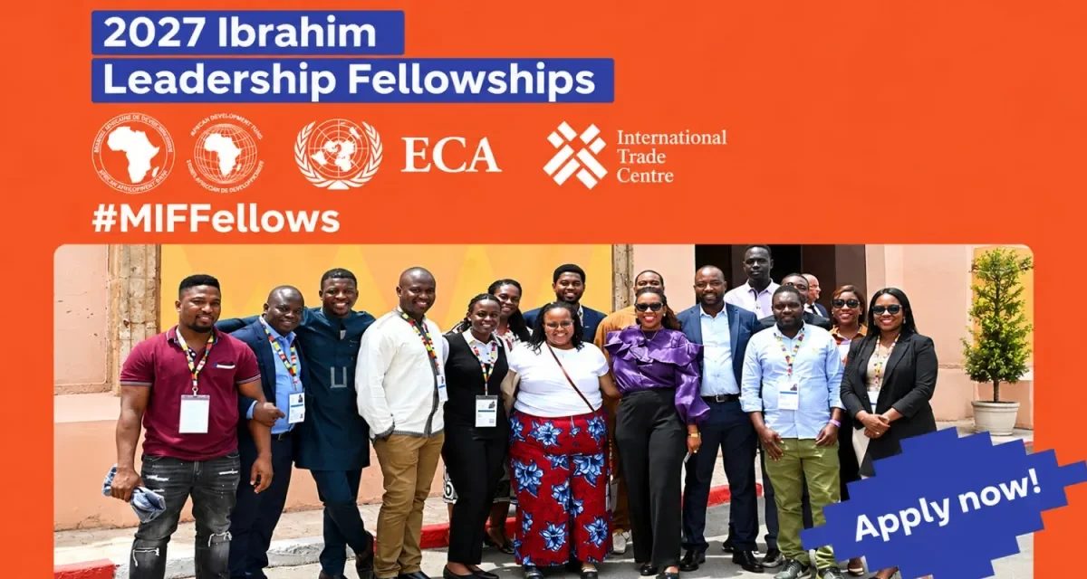  Mo Ibrahim Leadership Fellowship 2027: Apply for $100,000 Opportunity