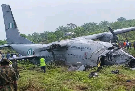  Ondo military aircraft crash: What we know about the NAF plane and 32 people aboard