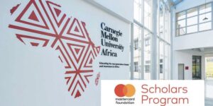 The CMU Africa Mastercard Foundation Scholars Program supports eligible African students pursuing selected master's degrees in Kigali, Rwanda