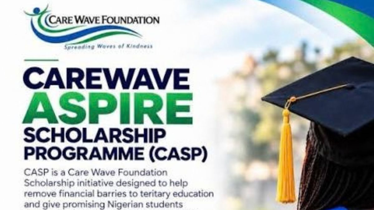  Carewave Aspire Scholarship 2026: Nigerian Students Can Apply for ₦500,000 Annual Award