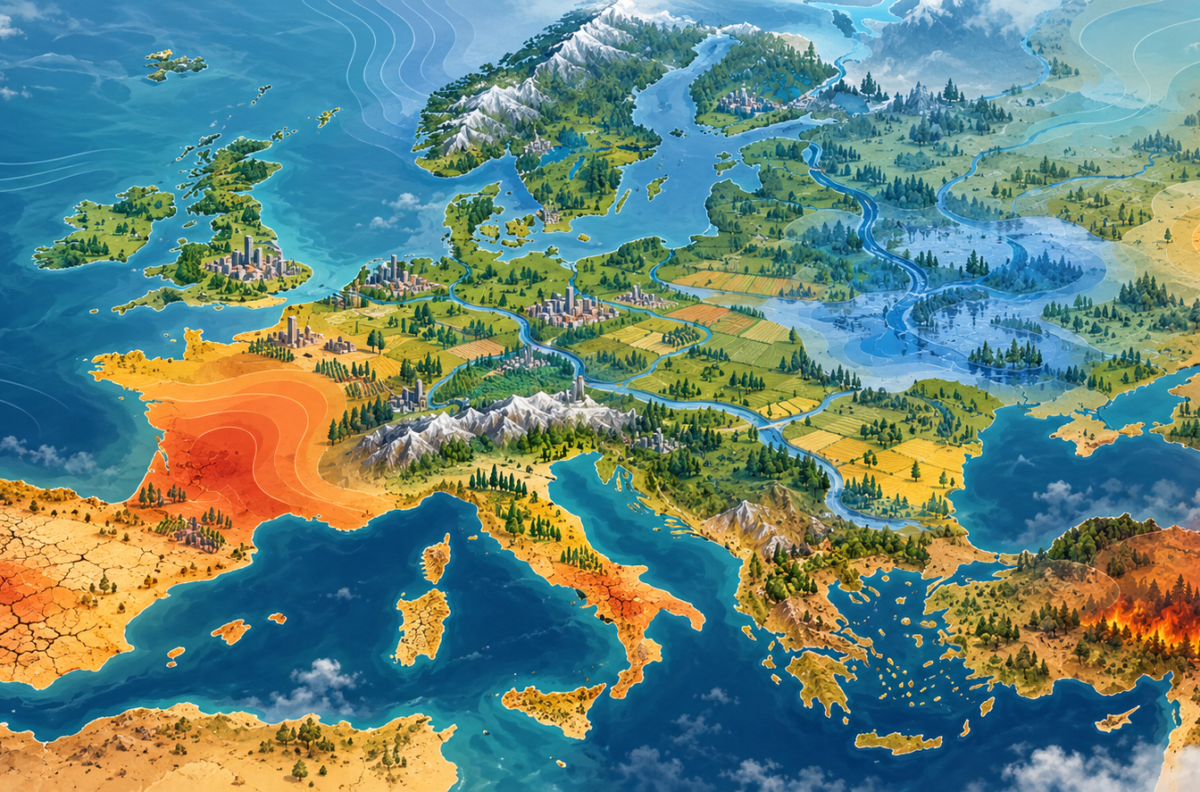 EU climate resilience plans use a 3°C scenario