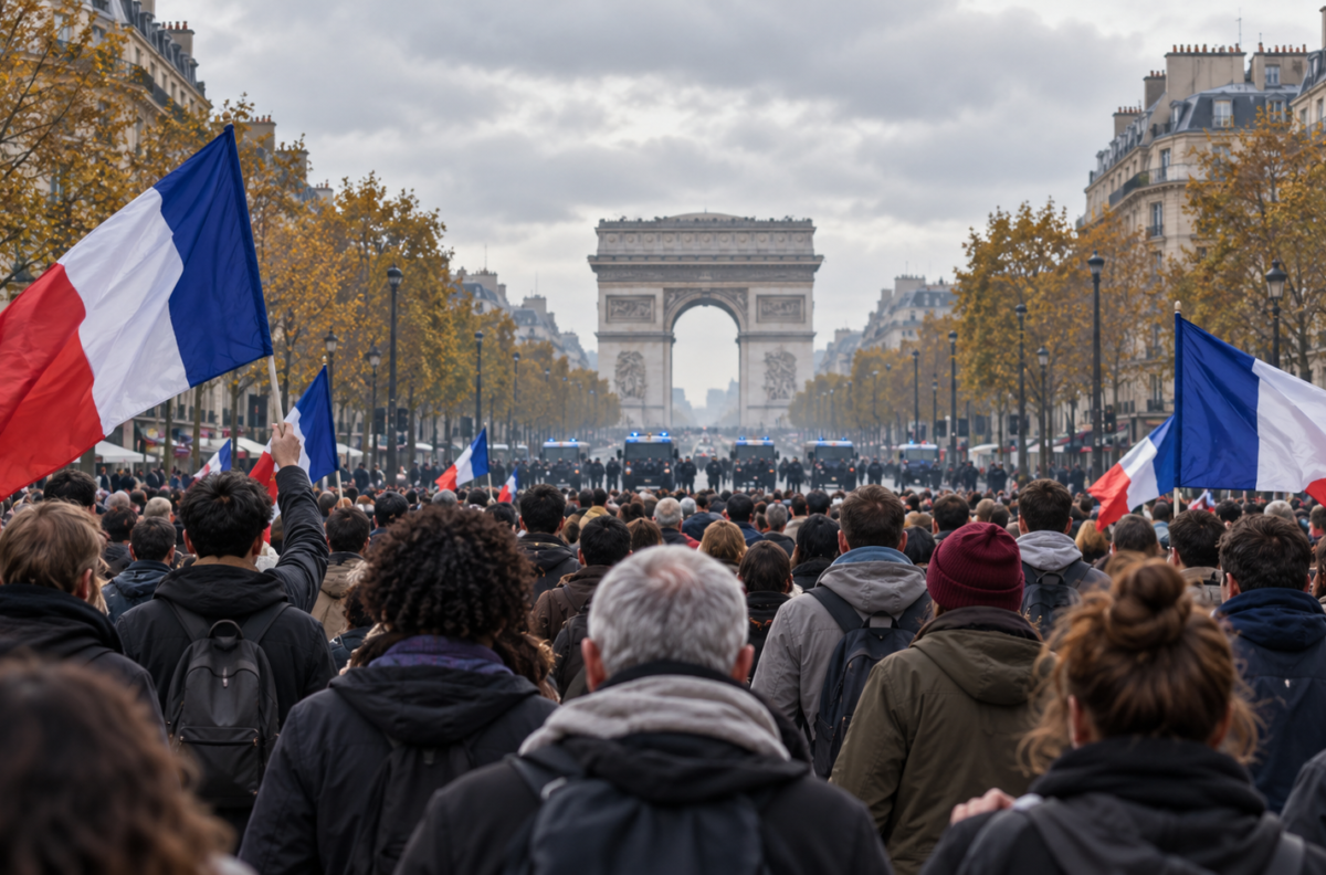  France protests: arrests halve as unions call for more action