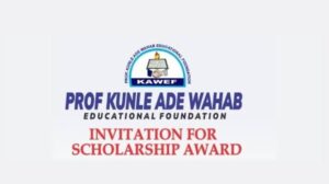 KAWEF Scholarship 2026 offers full educational support to 10 eligible Ikorodu students.